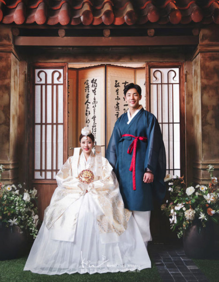 希少！韓国 結婚式 夫婦 民族衣装セット ハンドメイド時代劇