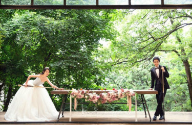 【撮影レポート】日本でビリヤード選手として 活躍されていらっしゃる新婦様♡ビリヤードの道具も一緒に世界で１つだけの韓国フォトウェディング♡(Yongma Land Studio)