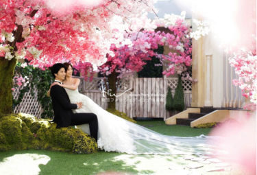 【撮影レポート】韓国ウェディングフォトで結婚式の前撮り♪しっかりサポートで笑顔と姿勢だけ頑張ればOK！！サンプルの様な素敵な写真が撮れます♪（The Chungdam Studio）