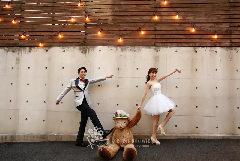 撮影レポート 韓国の寒さも吹き飛ばすとってもキュートな笑顔の新郎新婦でした St Jungwoo 韓国フォトウェディング情報館