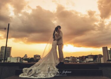 Studio Wonkyu＋Sixth Floor | 夕焼けが幻想的♡ | 韓国トップレベルのスタジオで韓国前撮り