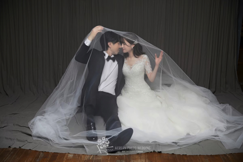 NOBLESSE | 春っぽ韓国ヘアメイクが可愛い新婦様 | 自然体で