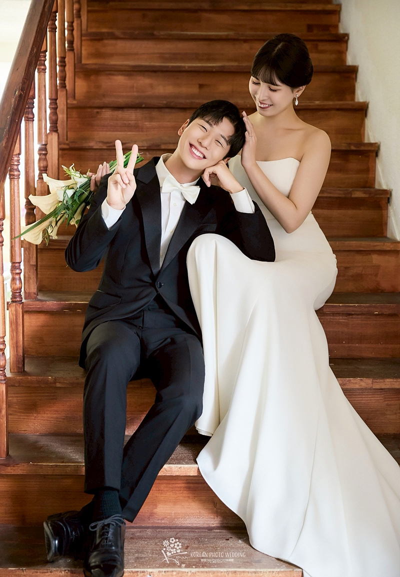 雨でも安心な韓国フォトウェディング新婦様のロケ撮影実体験