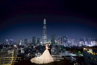 撮影レポート | ロッテタワーを望む韓国フォトウェディング｜Gaeul Studio（ガウルスタジオ）ソウル
