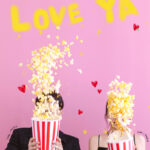 ポップコーン　新郎新婦　